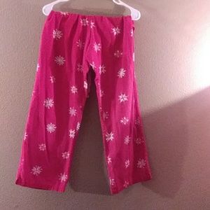Gap red patterned pajama pants, S/P